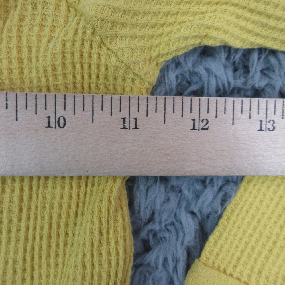 Bonds Coverall One Piece Kids 4 Yellow Eco Thermal Waffle Knit Zip Pajamas NWT - Picture 5 of 16